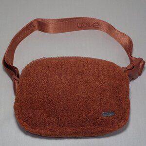 Lolë / Lole / FLEECE / Copper - Cinnamon / New Men's Belt - Shoulder Bag